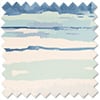 Whitstable Stripe (Blackout), Coastal Wash - Motorised Roller Blind
